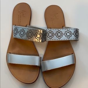 Joie Silver Sandals